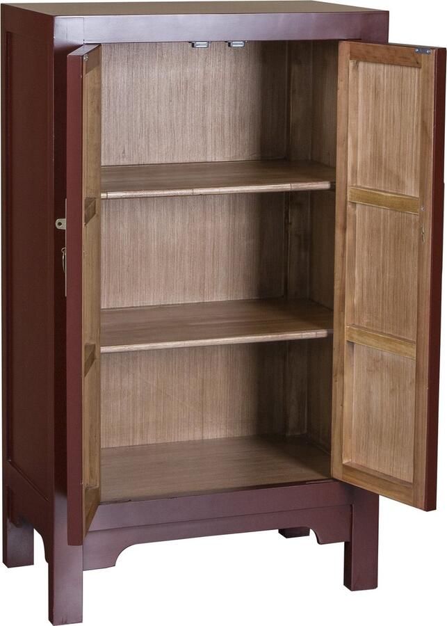 Fine Asianliving Chinese Kast Scarlet Rouge Orientique Collectie B70xD40xH120cm Chinese Meubels Oosterse Kast