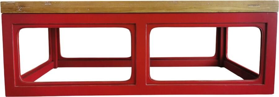 Fine Asianliving Chinese Salontafel Massief Hout Rechthoek kleuren - Foto 2