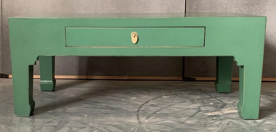 Fine Asianliving Chinese Salontafel Pine Green Orientique Collection B110xD60xH45cm Chinese Meubels Oosterse Kast