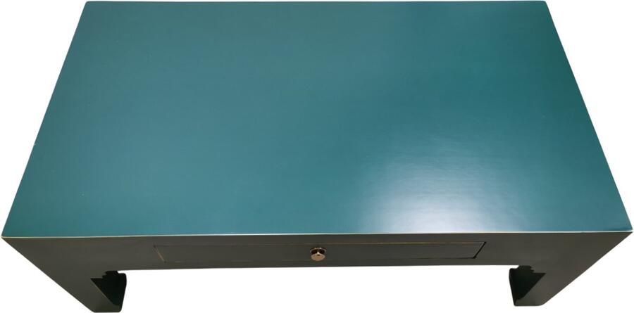 Fine Asianliving Chinese Salontafel Teal Orientique Collection B110xD60xH45cm Chinese Meubels Oosterse Kast - Foto 2