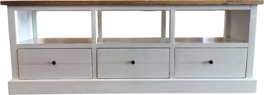 Fine Asianliving Chinese TV-meubel Wit Modern B160xD40xH60cm Chinese Meubels Oosterse Kast