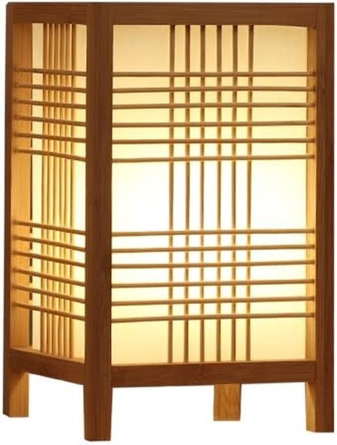 Fine Asianliving Japanse Tafellamp Natural Hokkaido B15xD15xH25cm