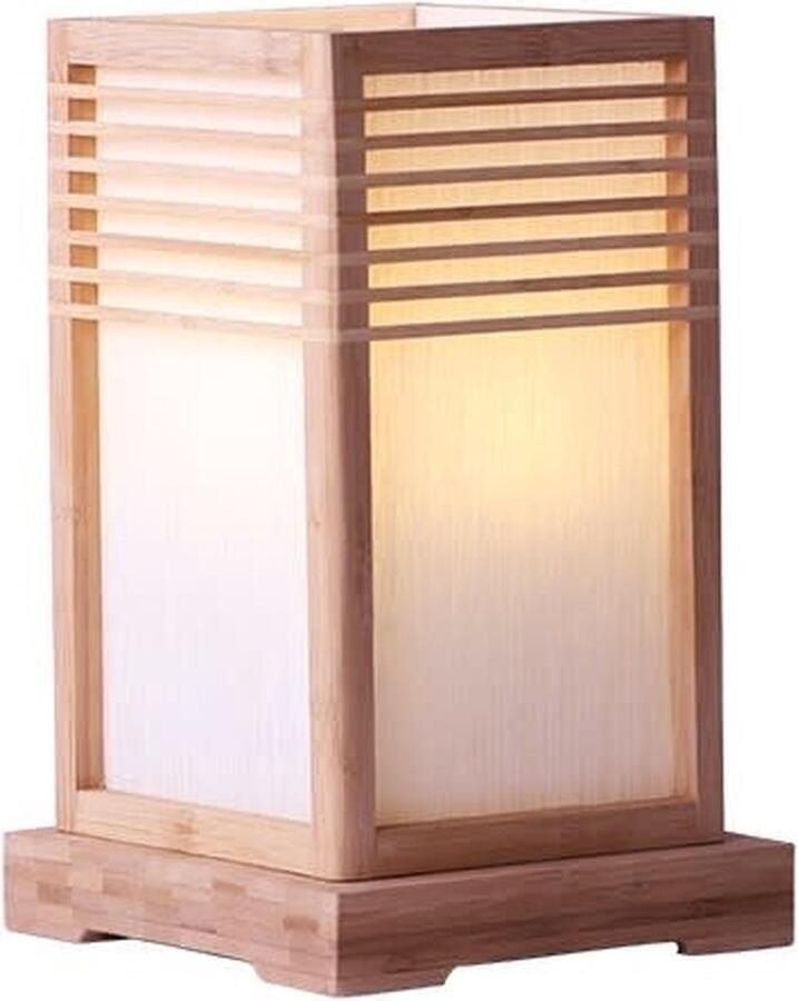 Fine Asianliving Japanse Tafellamp Shoji Natural Osaka B20xD20xH32cm