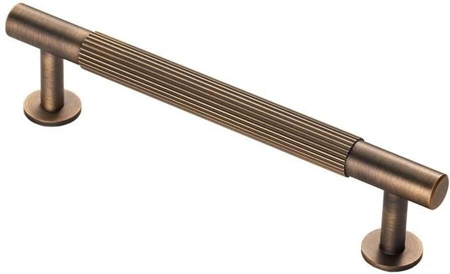 Fingertip Designs Handgreep Lines – Industrieel design met luxe uitstraling Antiek Messing 128mm