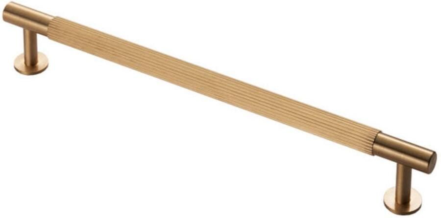 Fingertip Designs Handgreep Lines – Industrieel design met luxe uitstraling Satijn Messing 224mm