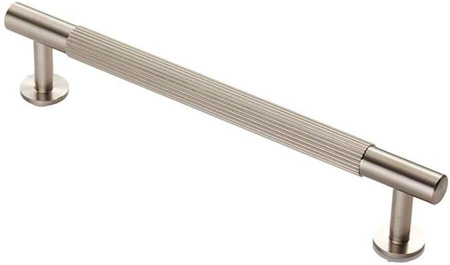 Fingertip Designs Handgreep Lines – Industrieel design met luxe uitstraling Satijn Nikkel 160mm
