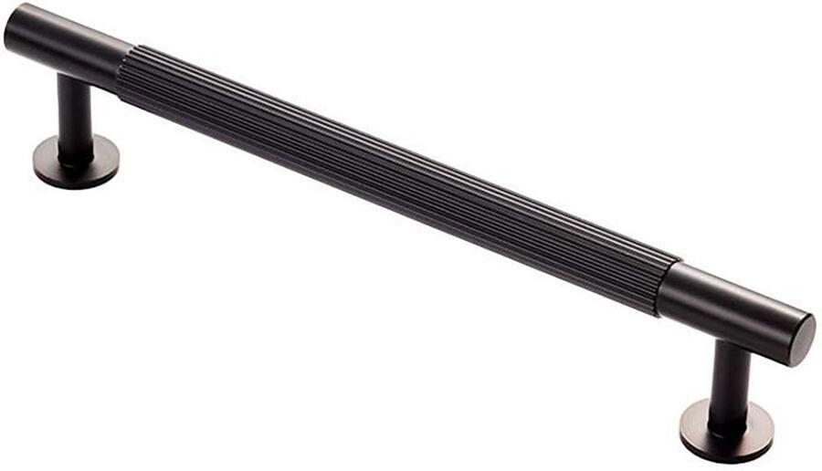 Fingertip Designs Handgreep Lines – Industrieel design met luxe uitstraling Zwart 160mm