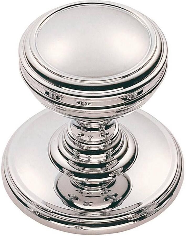 Fingertip Designs Klassieke Metalen Kastknop – Tijdloze Elegantie in Meerdere Afwerkingen Gepolijst Chroom 25mm