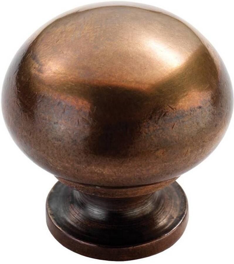 Fingertip Designs Antiek Bronzen Meubelknop Klassieke elegantie voor elke kast 35mm