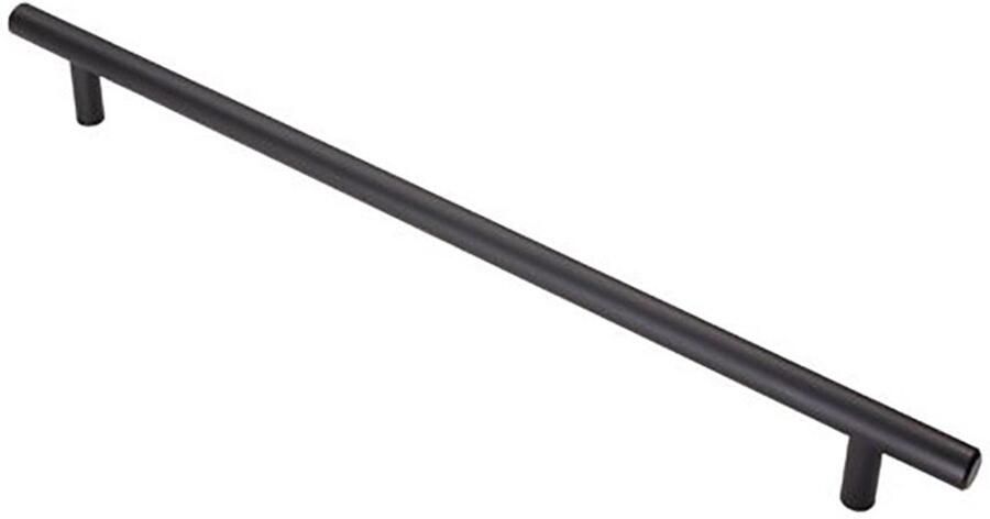 Fingertip Designs Stalen T-Bar Kastgreep – Minimalistisch en Modern Zwart 288 mm