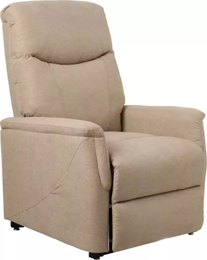 Finlandic Elektrische relax en sta op stoel F-301 beige tot 120 kg gebruikersgewicht tussen 1 70 en 1 90m lichaamslengte