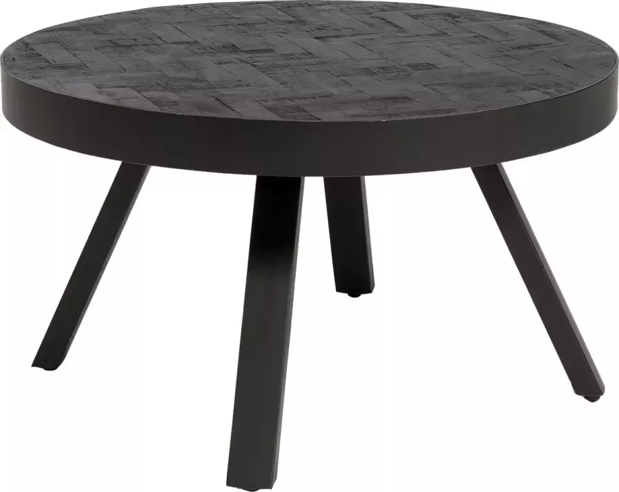 Finn Salontafel rond 75 cm B340 zwart