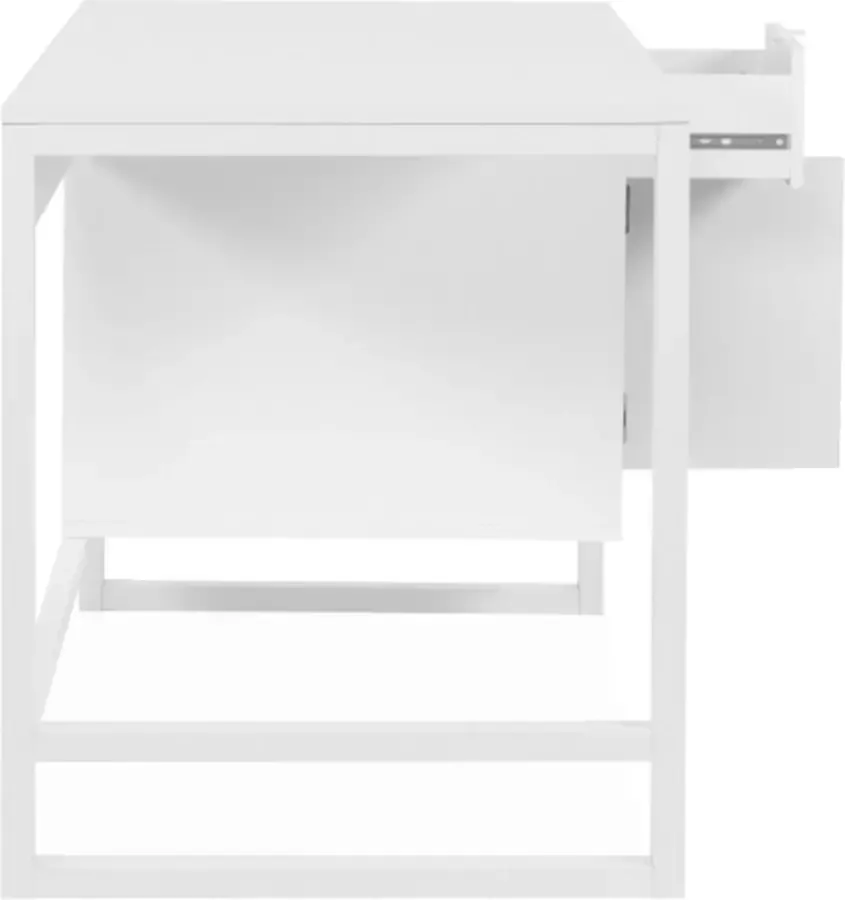 Finori Bureau 120 cm Wit - Foto 3