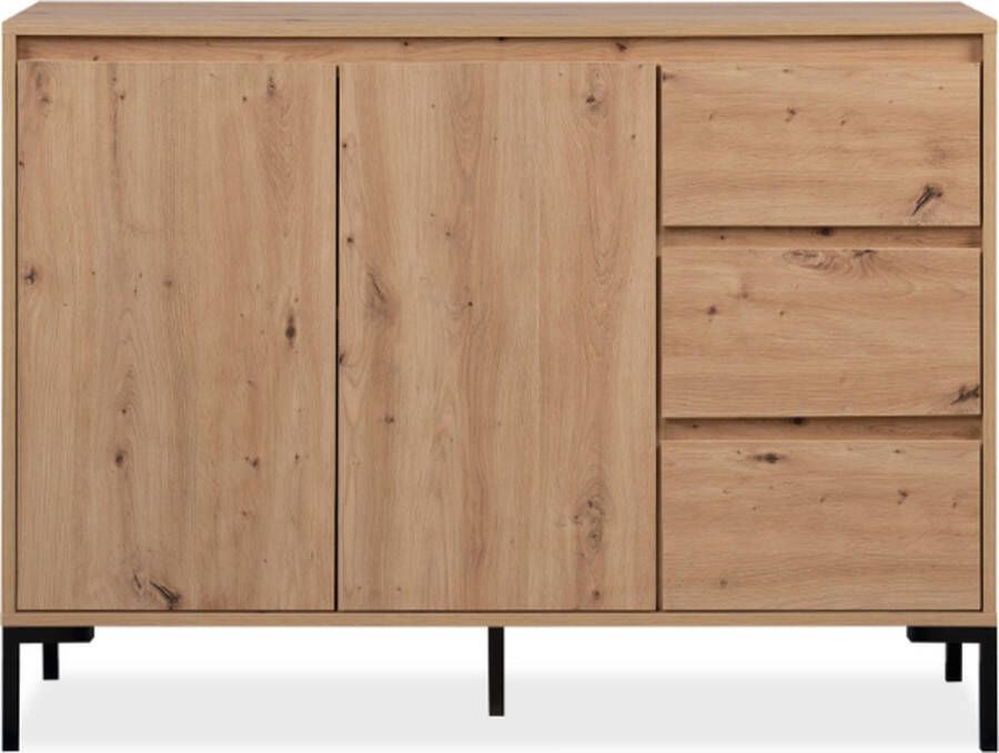 Trendmeubel Dressoir Korina 120 cm-artisanale eik - Foto 2