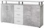 Finori Dressoir Wit 155x35x83 cm - Thumbnail 1