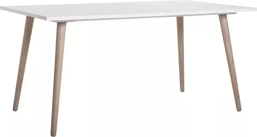 Finori Eettafel Göteborg 90x160cm wit hout - Foto 3