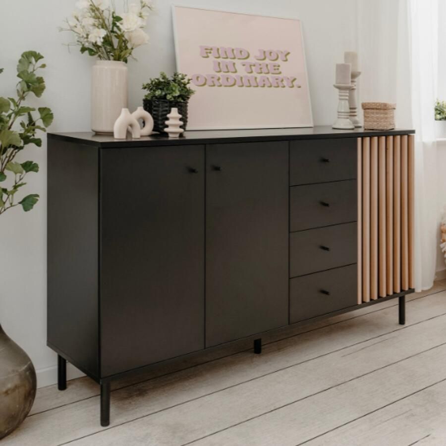 Finori Dressoir Bruin 160x40x90 cm