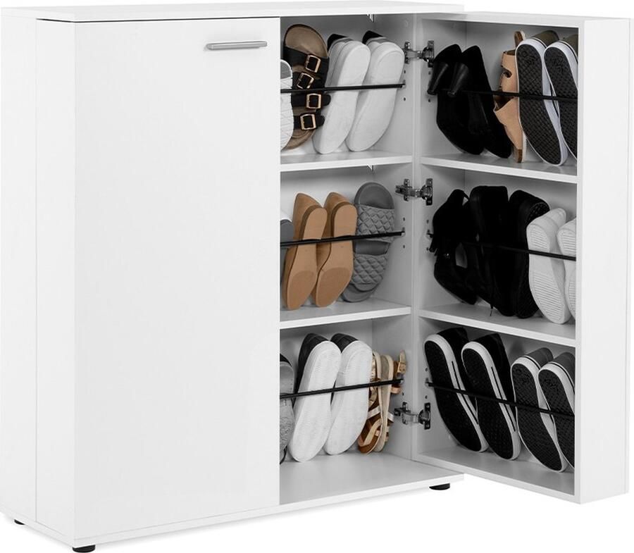 CaliCosy Schoenenkast 2 deuren 24 paar L100 x H110 cm - Foto 2