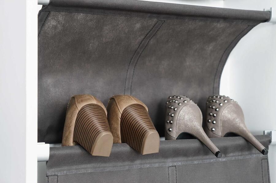 Finori Schoenenkast Zuma met spiegeldeur wit