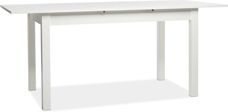 Finori EMOB Uitschuifbare eettafel Coburg 140 180 wit Keukentafels Wit MDF; Spaanplaat Keukentafels Op voorraad - Foto 3