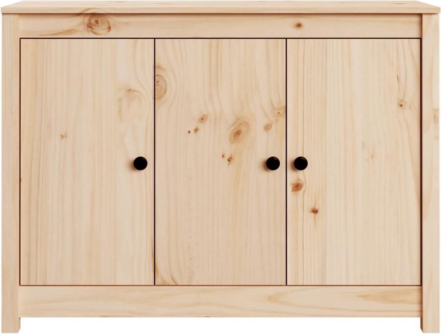 FIONERA Dressoir 100x35x74 cm massief grenenhout