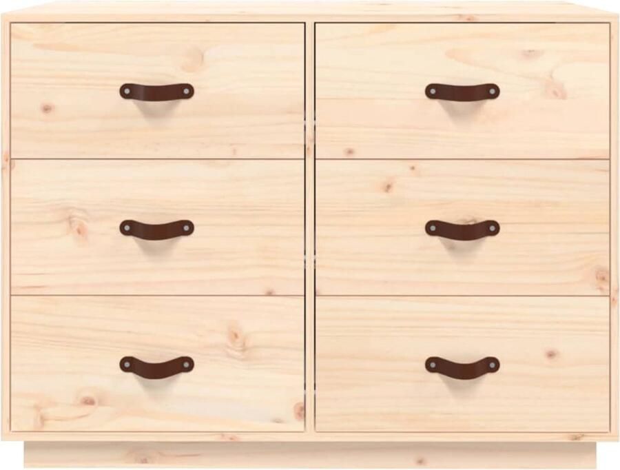 FIONERA Dressoir 100x40x75 cm massief grenenhout