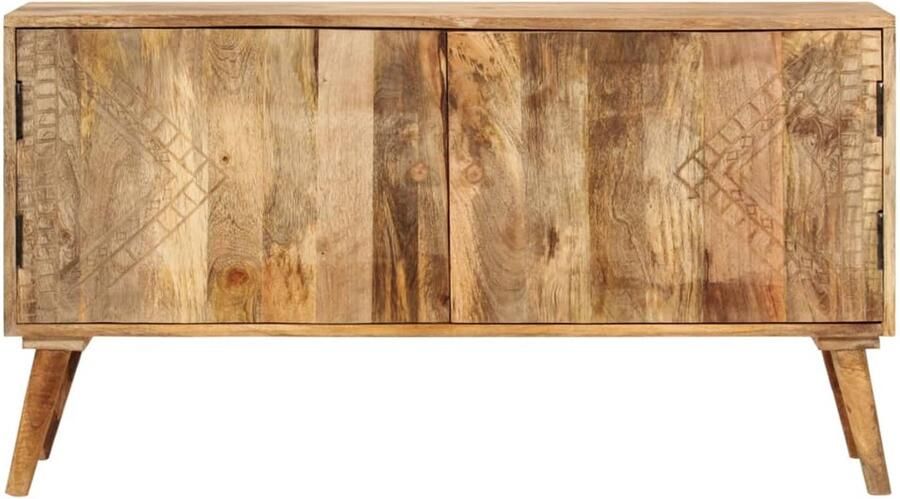 FIONERA Dressoir 110x30x60 cm massief mangohout