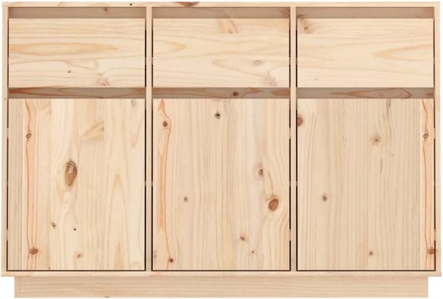 FIONERA Dressoir 110x34x75 cm massief grenenhout