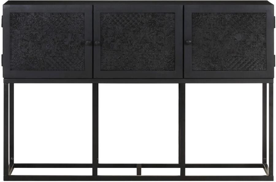 FIONERA Dressoir 115x30x76 cm massief mangohout