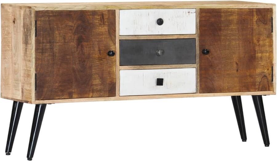 FIONERA Dressoir 118x30x62 cm massief mangohout