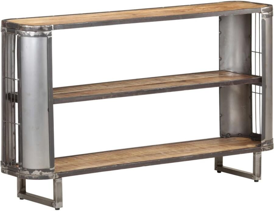 FIONERA Dressoir 120x30x73 cm massief mangohout