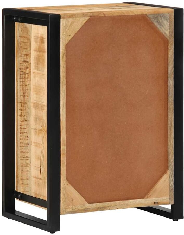 FIONERA Dressoir 50x35x70 cm massief ruw mangohout