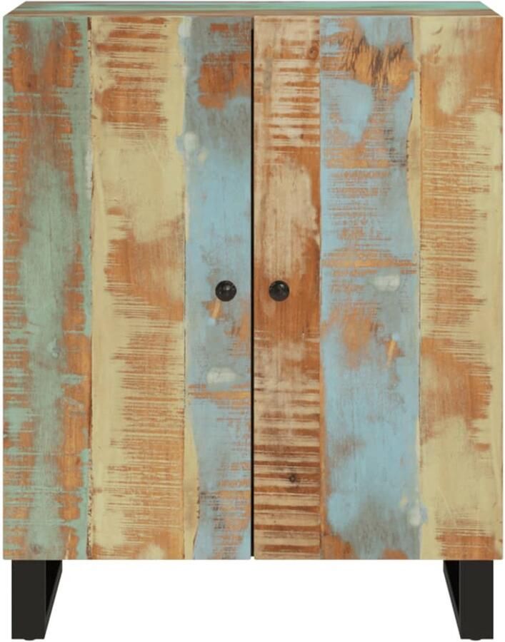 FIONERA Dressoir 60x33x75 cm massief gerecycled hout