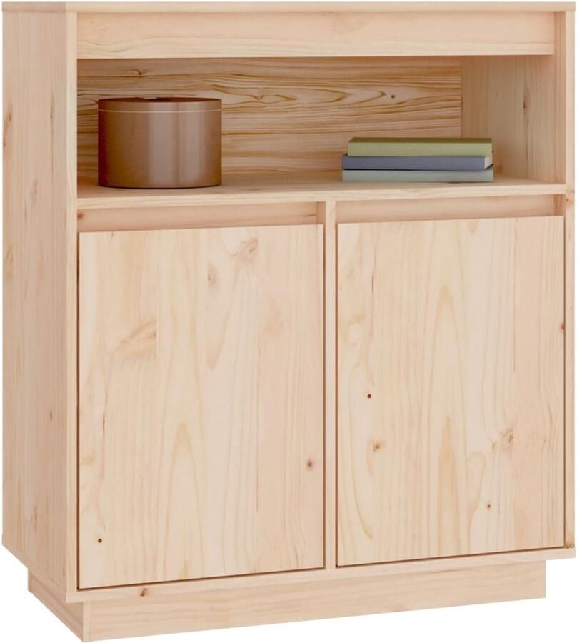 FIONERA Dressoir 70x34x80 cm massief grenenhout