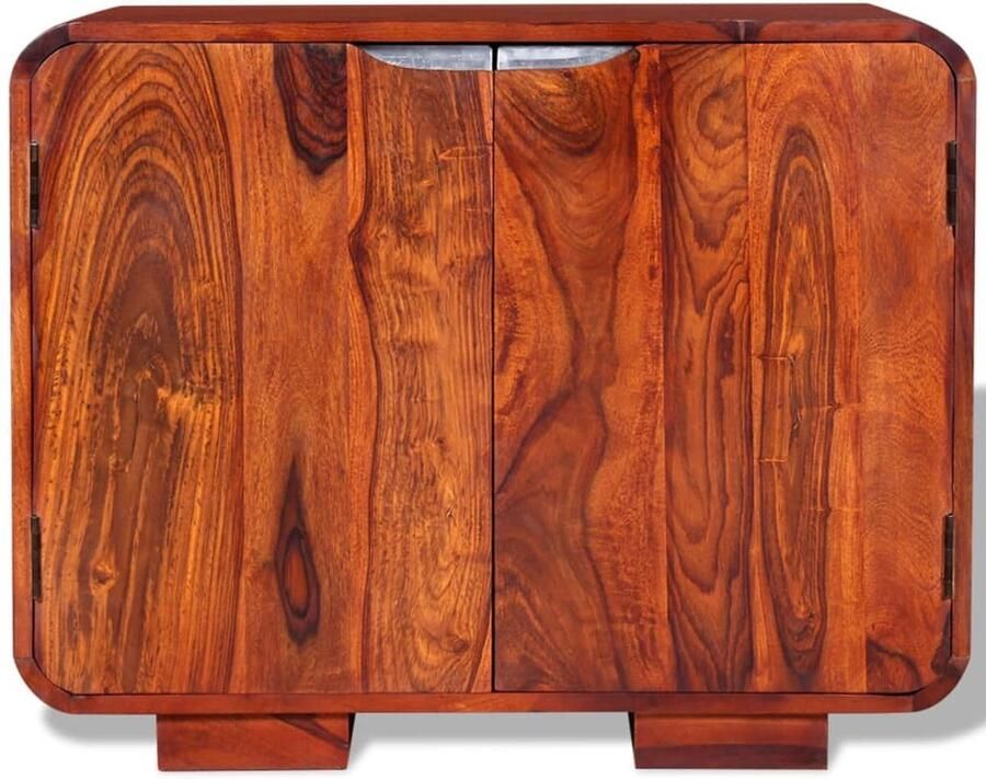 FIONERA Dressoir 75x35x60 cm massief sheeshamhout