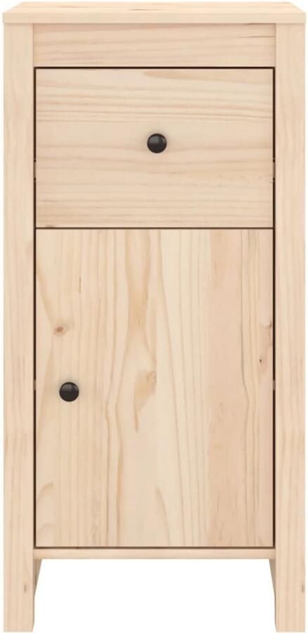 FIONERA Dressoirs 2 st 40x35x80 cm massief grenenhout