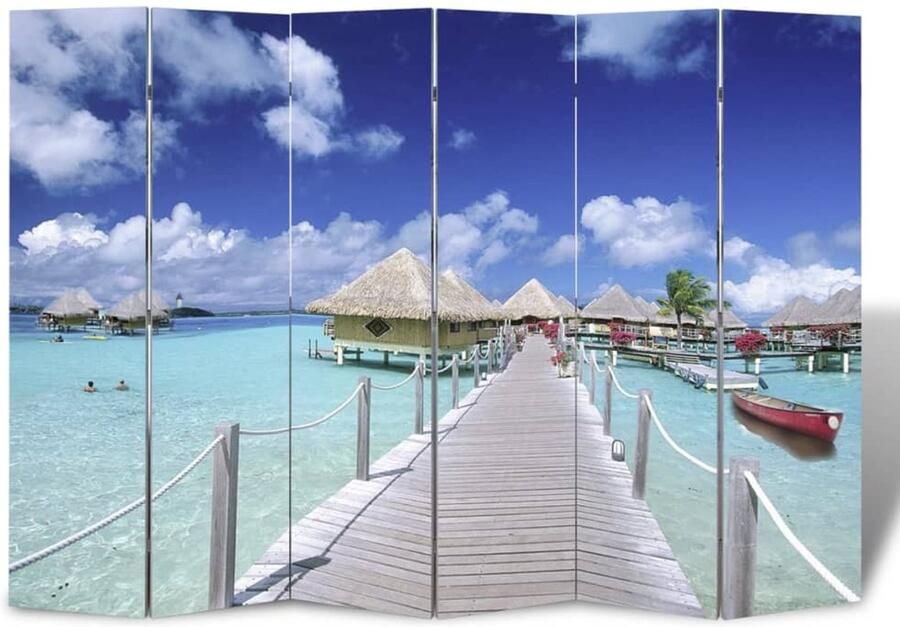 FIONERA Kamerscherm inklapbaar strand 217x170 cm