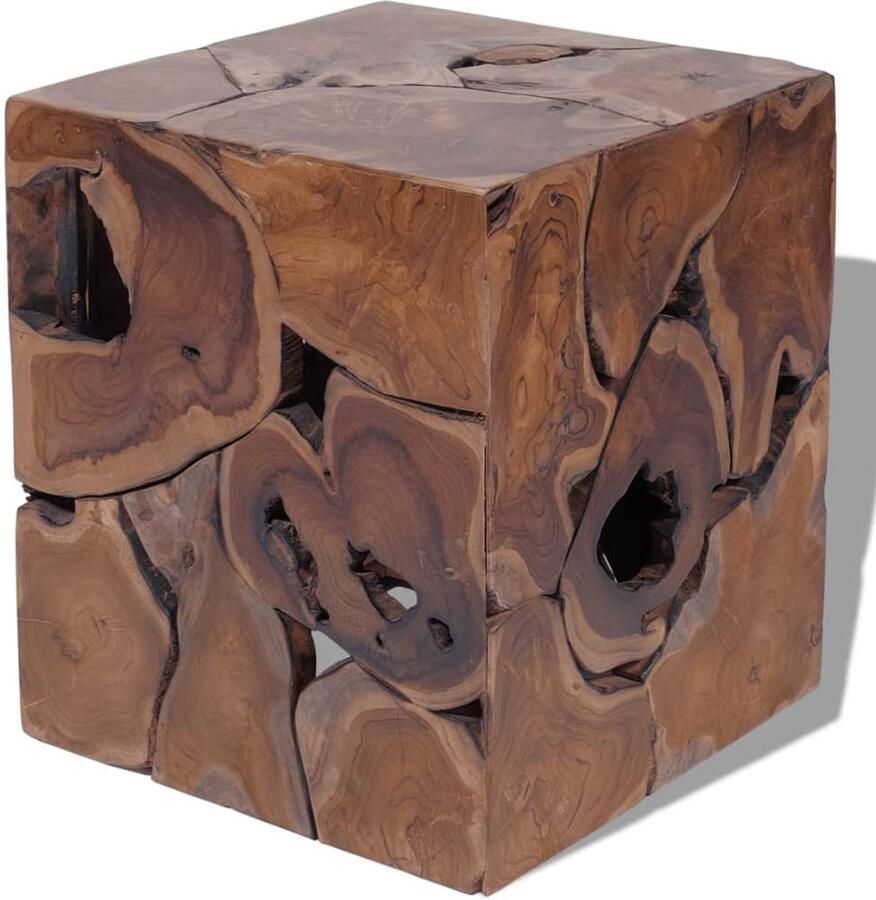 FIONERA Krukken Salontafel massief teakhout