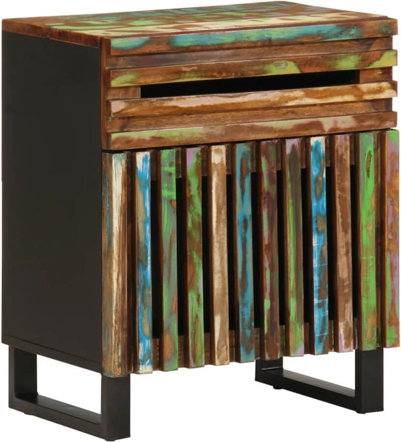 VidaXL Nachtkastje 50x34x60 cm massief acaciahout