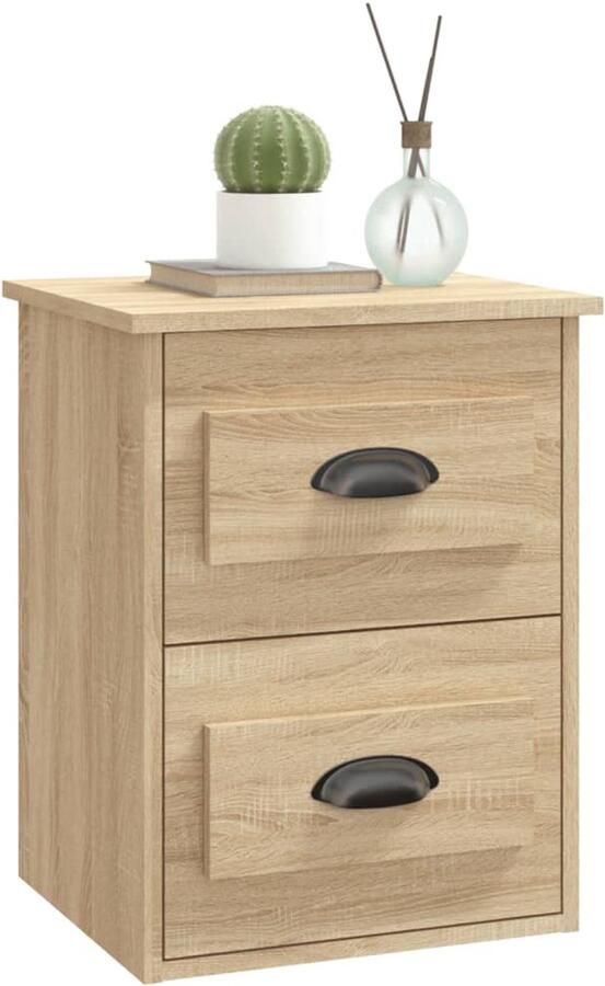 FIONERA Nachtkastje wandgemonteerd 41 5x36x53 cm sonoma eikenkleurig