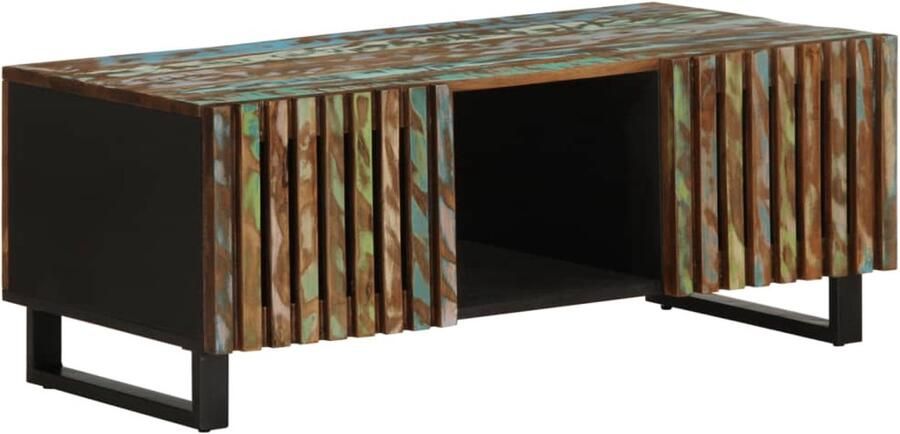 FIONERA Salontafel 100x55x40 cm massief acaciahout