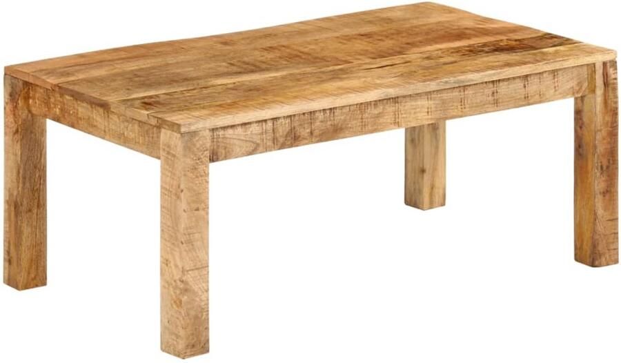 FIONERA Salontafel 100x55x40 cm massief mangohout