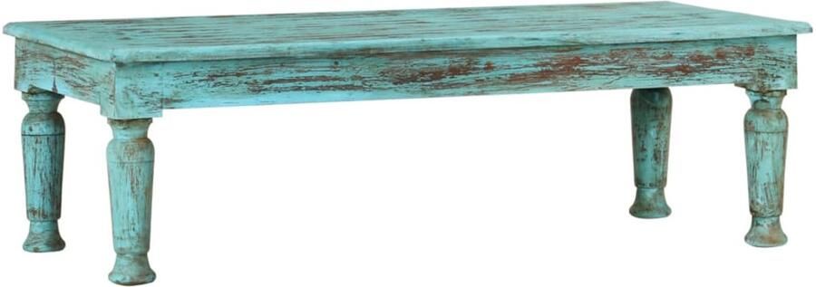 FIONERA Salontafel 110x50x34 cm massief gerecycled hout