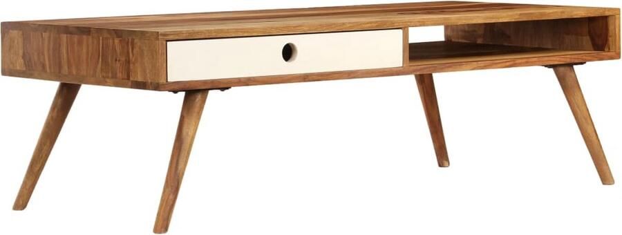 FIONERA Salontafel 110x50x35 cm massief sheeshamhout