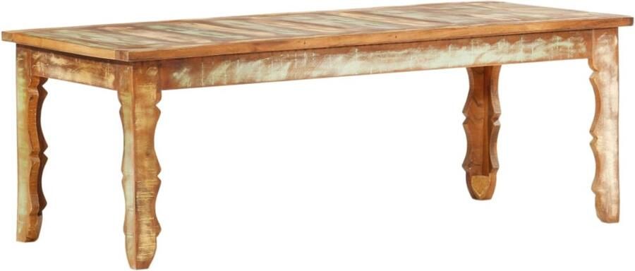 FIONERA Salontafel 110x50x40 cm massief gerecycled hout