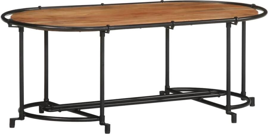 FIONERA Salontafel 110x55x40 cm massief acaciahout