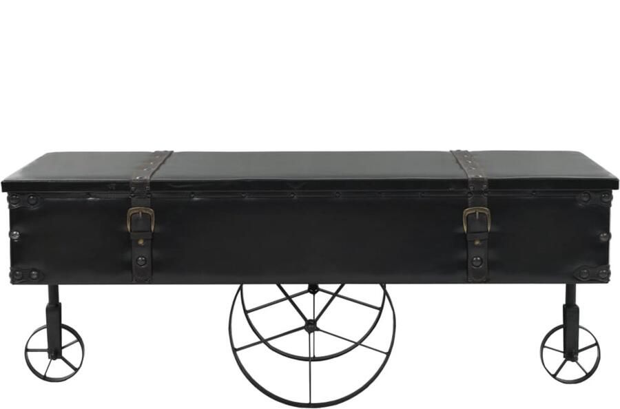 FIONERA Salontafel 110x55x43 cm MDF en vurenhout