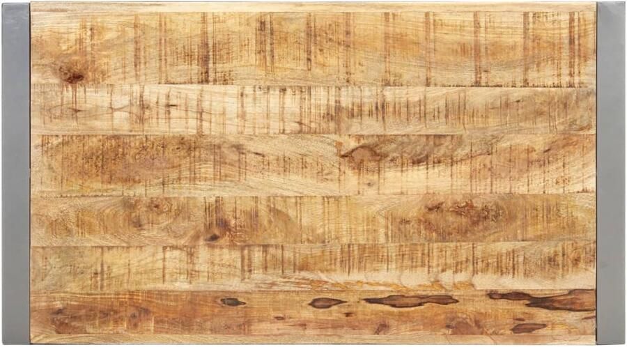 FIONERA Salontafel 110x60x40 cm ruw mangohout