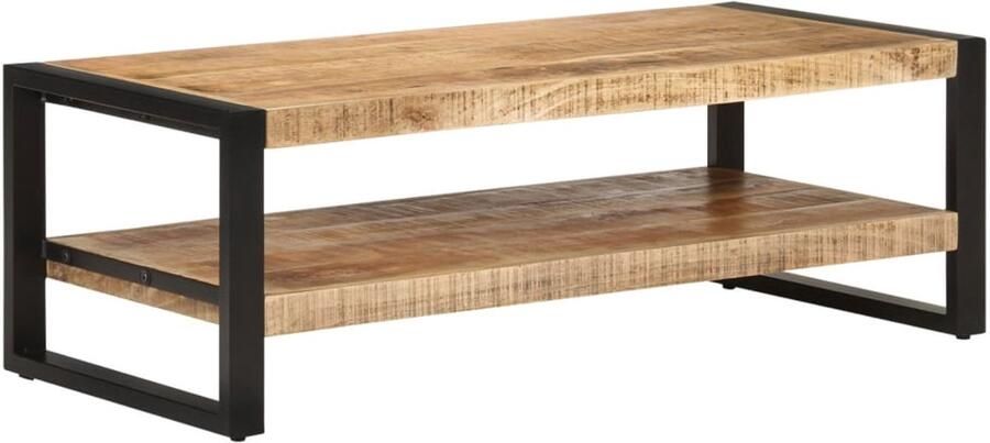 FIONERA Salontafel 120x55x40 cm massief mangohout