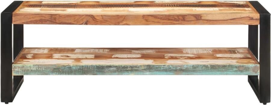 FIONERA Salontafel 120x60x40 cm massief gerecycled hout